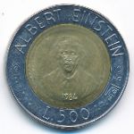 San Marino, 500 lire, 1984