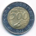 Сан-Марино, 500 лир (1991 г.)