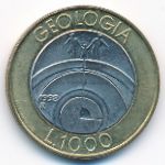 San Marino, 1000 lire, 1998