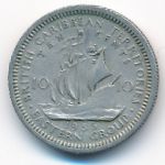 East Caribbean States, 10 центов (1955 г.)