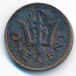Barbados, 1 цент (1973 г.)