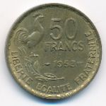 Франция, 50 франков (1953 г.)