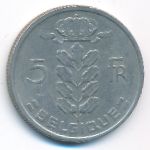 Belgium, 5 франков (1974 г.)