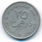 Qatar, 25 дирхамов (1973 г.)