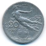Italy, 20 centesimi, 1910