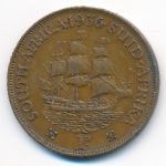 South Africa, 1 penny, 1936