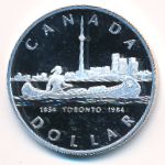 Канада, 1 доллар (1984 г.)