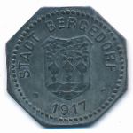 Бергедорф., 50 пфеннигов (1917 г.)