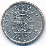 Mozambique, 5 escudos, 1973