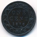 Canada, 1 cent, 1876