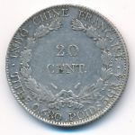 Французский Индокитай, 20 центов (1937 г.)