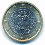 Сан-Марино, 1 евро (2010 г.)