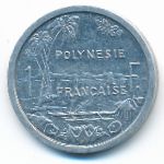 Французская Полинезия, 1 франк (1986 г.)