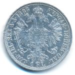 Австрия, 1 флорин (1888 г.)
