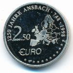 Германия, 2 1/2 евро (1998 г.)