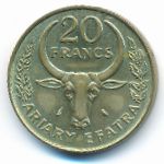 Мадагаскар, 20 франков (1989 г.)
