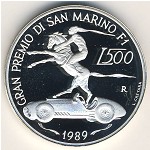 Сан-Марино, 500 лир (1989 г.)