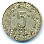 Камерун, 5 франков (1972 г.)