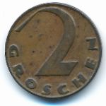 Австрия, 2 гроша (1930 г.)