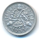 Великобритания, 3 пенса (1933 г.)
