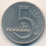 Czechoslovakia, 5 korun, 1938