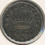 Italy, 10 soldi, 1808–1814
