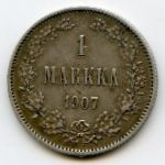 Finland, 1 марка (1907 г.)