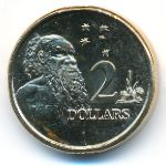 Австралия, 2 доллара (2024 г.)