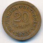 Гвинея-Бисау, 20 сентаво (1933 г.)