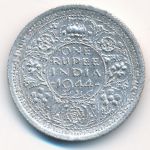 British West Indies, 1 rupee, 1944