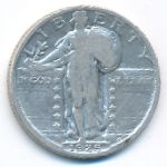 USA, Quarter dollar, 1925