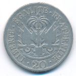 Haiti, 20 centimes, 1907