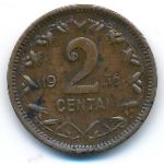 Lithuania, 2 centai, 1936