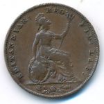 Great Britain, 1 farthing, 1858