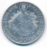 Hungary, 20 krajczar, 1845