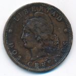 Argentina, 2 centavos, 1889