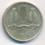 Zambia, 1 kwacha, 1989