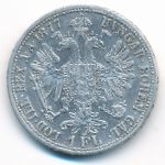 Austria, 1 florin, 1877