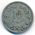 Luxemburg, 10 centimes, 1901