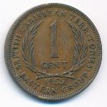 East Caribbean States, 1 cent, 1955