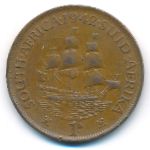 South Africa, 1 penny, 1942