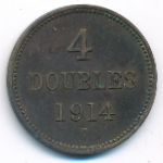 Guernsey, 4 doubles, 1914