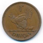 Ireland, 1 penny, 1942