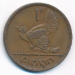 Ireland, 1 penny, 1946