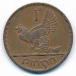 Ireland, 1 penny, 1950