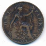 Great Britain, 1 penny, 1919