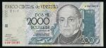 Venezuela, 2000 боливар, 1998