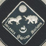 Sri Lanka, 100 rupees, 1991