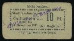 German Notgelds, 10 пфеннигов, 1917