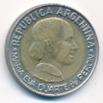 Аргентина, 1 песо (1997 г.)